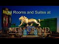 All Rooms and Suites at MGM Grand Hotel Las Vegas 2020