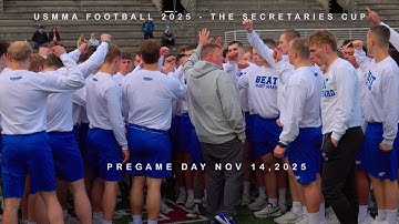 2025 11 14: USMMA Football: The Eve of the Secretaries Cup vs USCGA at Fenway Park