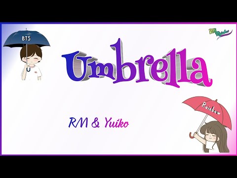 BTS RM Yuiko Umbrella 우산 Color Coded Lyrics Rom Eng Tam 