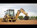 Side shift function on the cat 426f2 backhoe loader