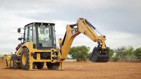 Side Shift Function on the Cat® 426F2 Backhoe Loader