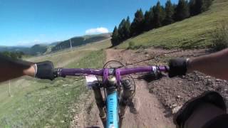 Downhill la molina bikepark - pista azul