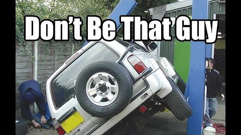 Concrete Requirements for 2 Post Auto Lifts - Tutorial