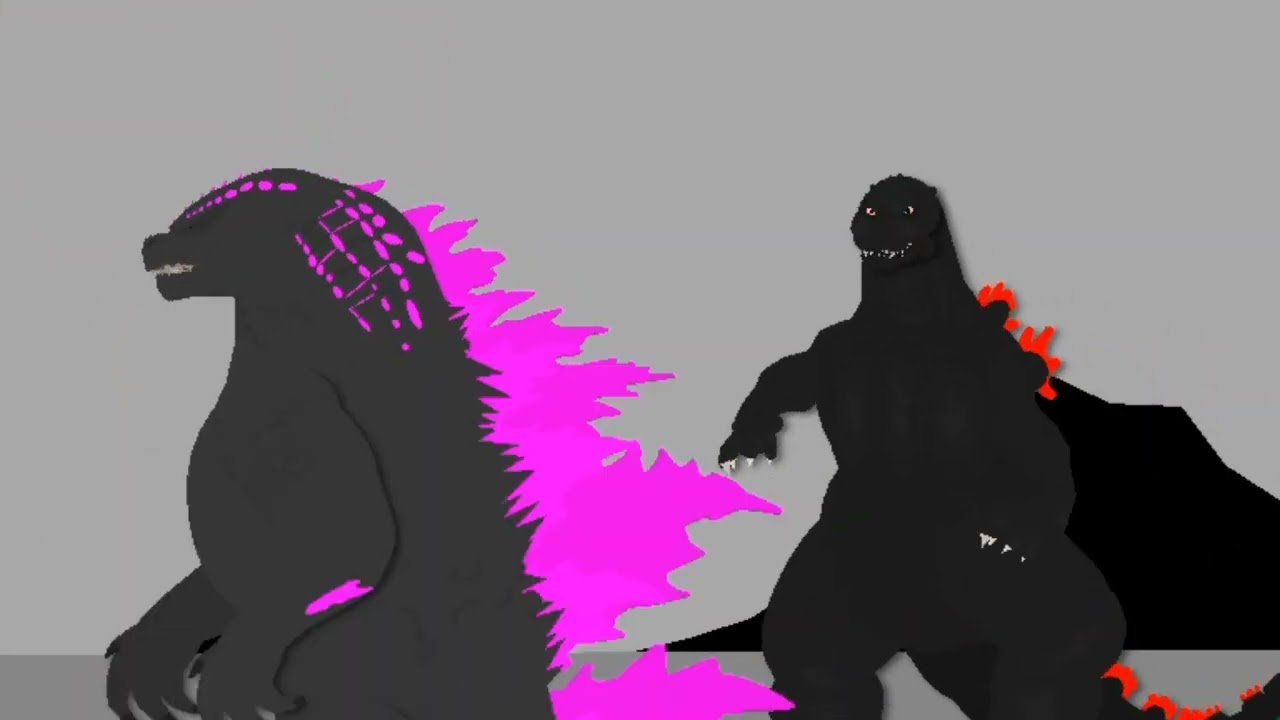 godzilla evolved vs heisei godzilla