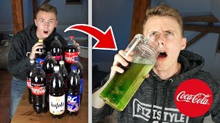 JAK CHUTNAJÍ VŠECHNY COLY DOHROMADY? 😱🤮 **ŠÍLENÝ TEST**