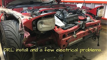 Rocket Bunny Day Time Running Light LED Install on the FD RX-7