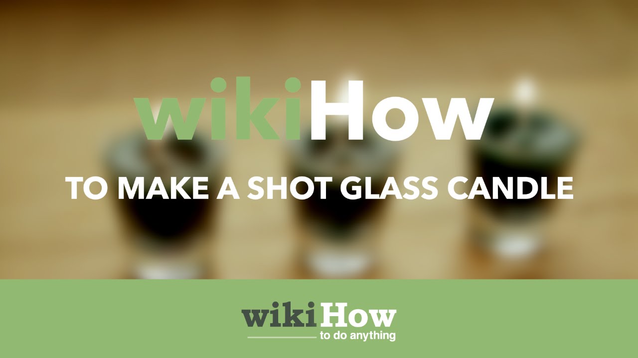 How to Make a Shot Glass Candle YouTube