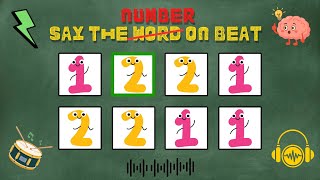 Say the Numbers on Beat | Counting 1 to 10 Rhythm Challenge