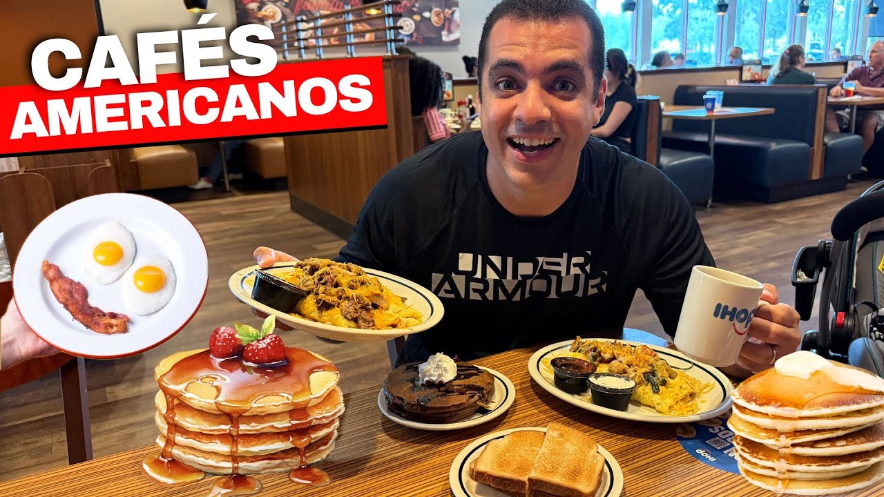 03 FAMOSOS Cafés da Manhã 24hr nos Estados Unidos