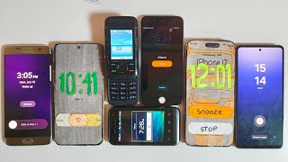 Samsung S7e Google Pixel 5 Motorola NOKIA 5300 iPhone 6 iPhone 17pm Samsung A53 Alarm Ringtones
