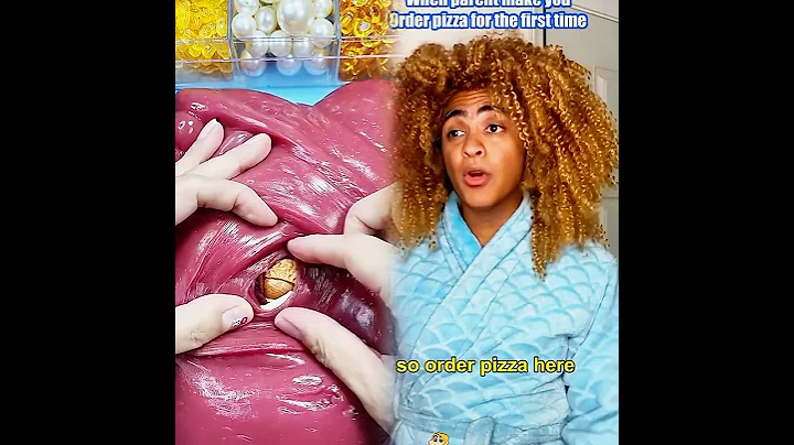 When narent make you order nizza forthe first time😭💀 #comedy