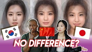 Can You Tell Korean, Japanese, Chinese Women’s Faces?