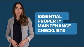 Celebrity The Essential Property Maintenance Checklists You'll Need All Year Profile