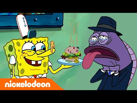 Губка Боб | Тошнотный бургер / Коробка воображения | Nickelodeon Россия