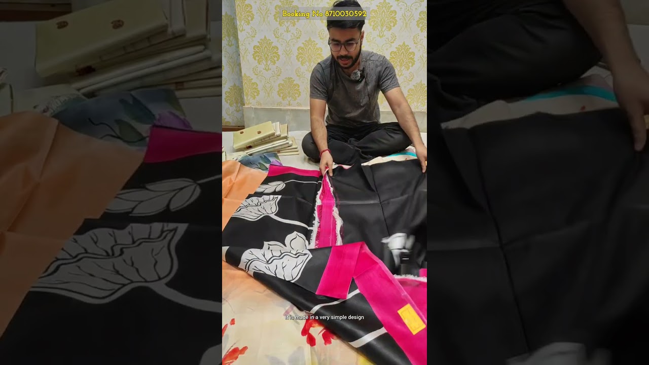 Дизайн сари Silk Srivori Design & Gorod / Номер заказа - 8710030592