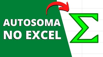 AutoSoma no Excel - Como usar?