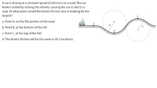 Clip 7.2 Problem solved: Friction in vertical circles