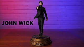 John Wick 3D Printed Statue