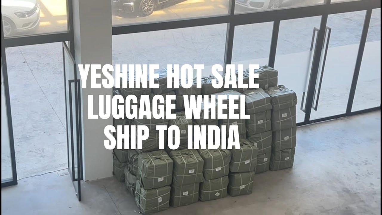 YESHINE Most Popular Luggage Wheel Parts Durable Suitcase Bag Spare Parts Shipping to India