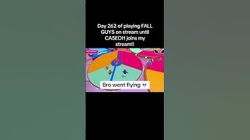 Day 262 of playing FALL GUYS on stream until CASEOH joins my stream!! #fyp #fallguys #twitch