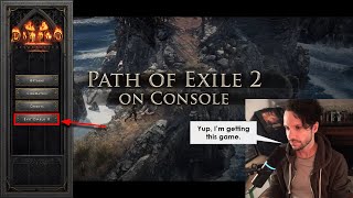 D2R player REACTS to POE2 Couch Co-op!!!