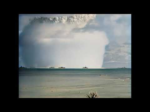 Nuclear test at Bikini Atoll