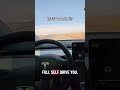 Why I don’t use Full Self-Driving 👀Low traffic. Small town. Free Autopilot.#tesla #fsd #cartok #elon