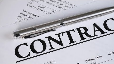 Contract Document | Stock Footage - Videohive