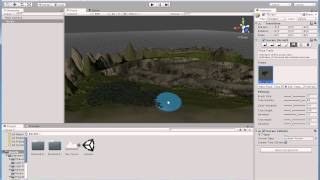 Unity 3D Game Engine - Adding and Removing Trees to the Terrain Surface - Video 4