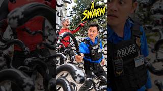A swarm of spiders[BEN EAGLE] #ActionComedy #KungFu #Kindness #Trending #Viral #spiderman #comedy