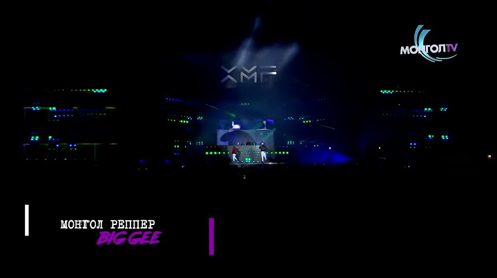 BIG GEE - MONGOL RAPPER XMF