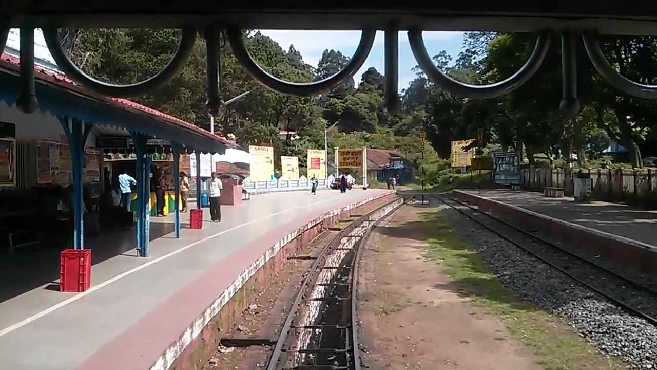 Mettupalayam to Ooty Toy Train Journey Arriving at Coonoor Railway