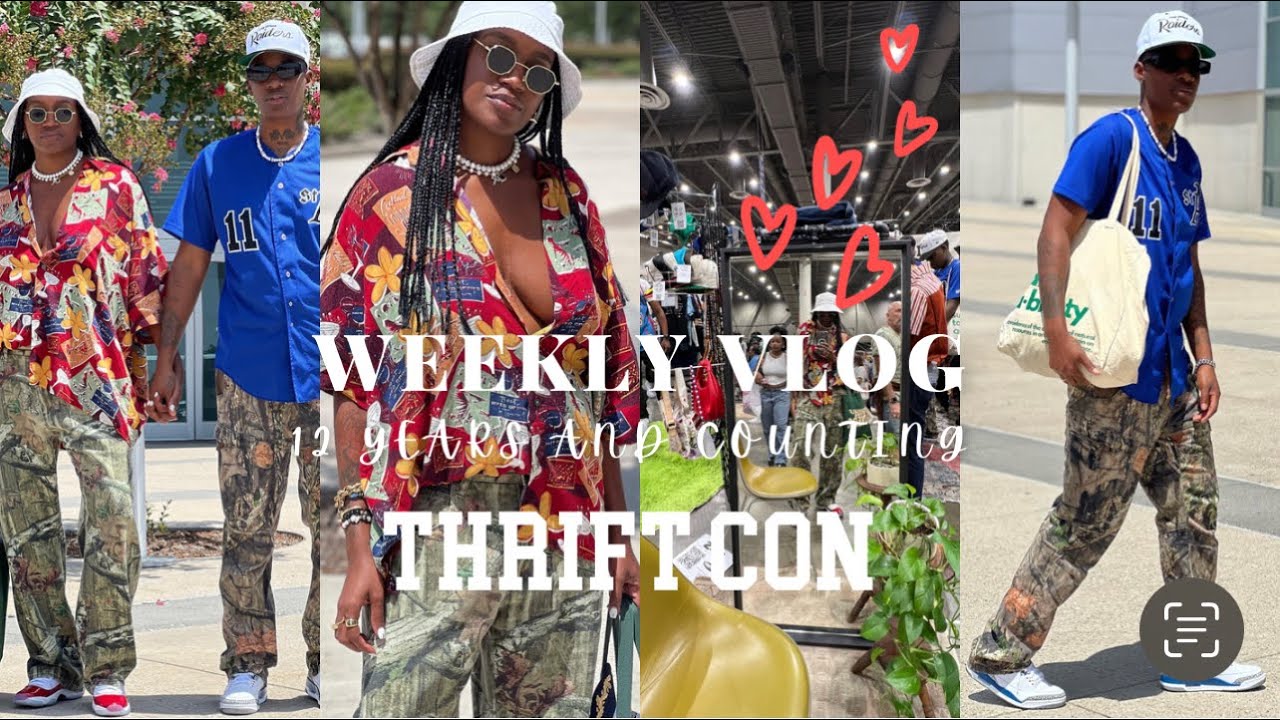 Married Life | Houston Thrift Con event | Vintage Finds + Sustainable Fashion
