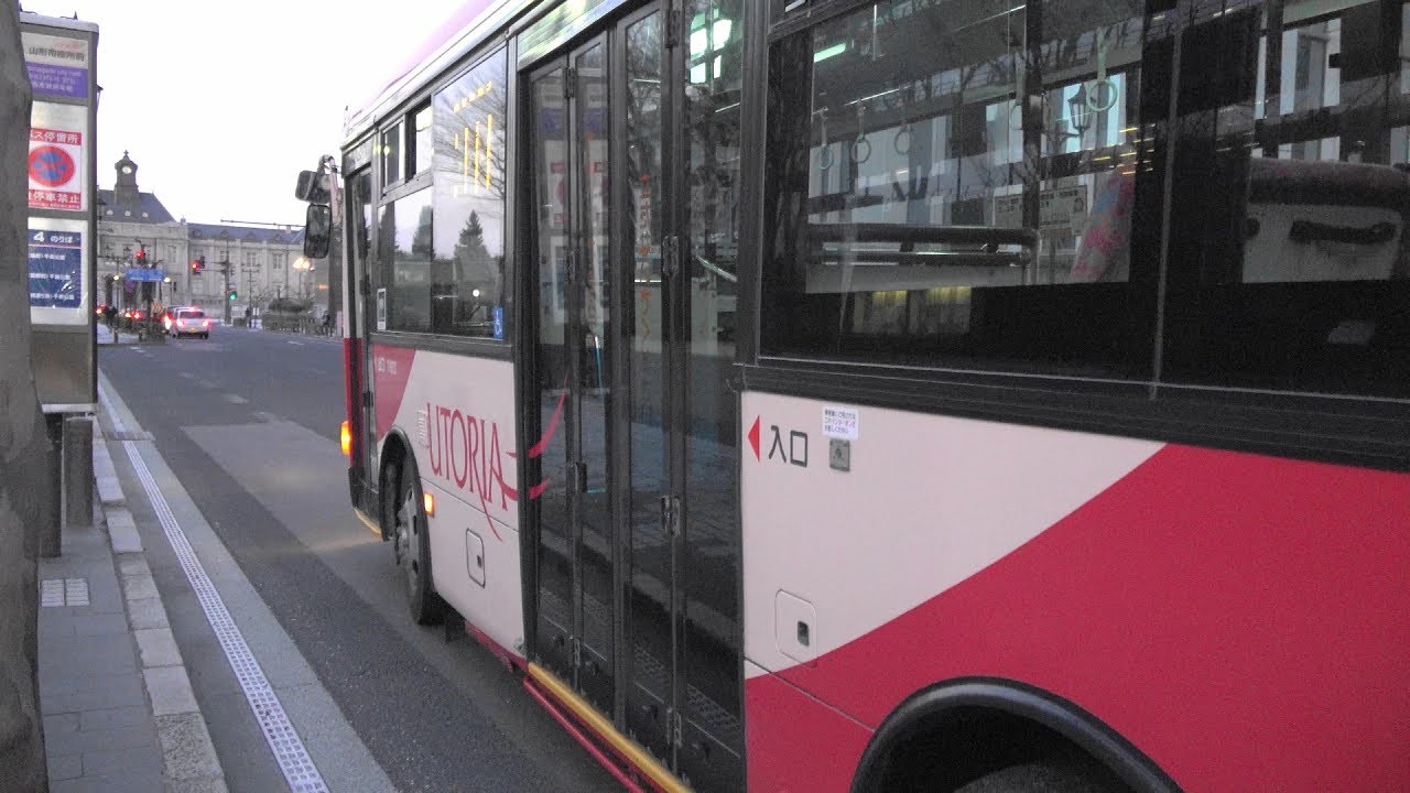 (視聴注意 揺れ) 2019 路線バス 山交バス 山辺駅→山形駅西口→市役所 4K版