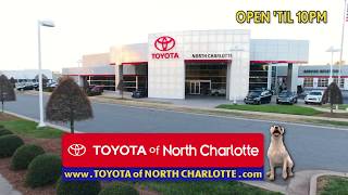 Big deals and bigger discounts await at Toyota of North Charlotte