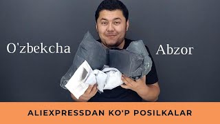 AliExpressdan ko'o'o'p posilkalar! O'zbekcha video