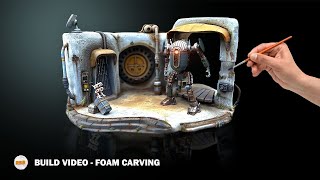 Foam Carved Diorama Build