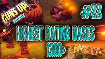 Highest Rating Bases #22 | 1300+ Progress | Best Bases Series | GUNS UP! Mobile