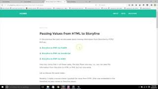 Passing values from HTML, to Storyline and to your LMS