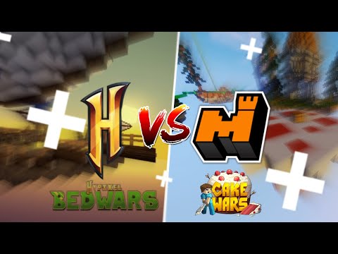Hypixel Bedwars Vs Mineplex Cakewars The Best Bedwars - 