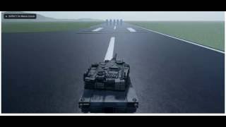 Unreal Engine 4 Abram Tank Main Turret Firing Test