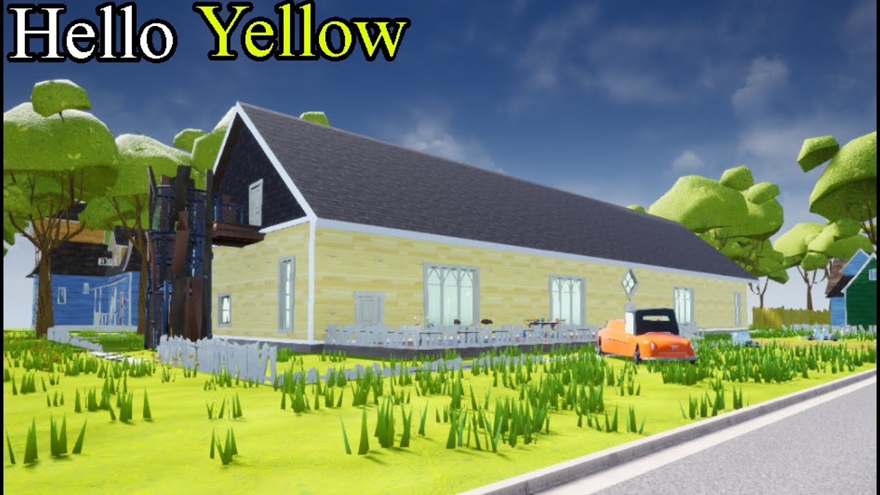 Yellow Neighbor Hello Yellow (Hello Neighbor) by ExtremeBoss - YouTube