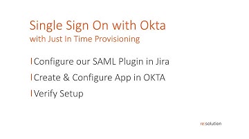 How to set up Okta Single Sign-On for Data Center with Just-In-Time provisioning for Atlassian apps