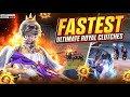 Fastest ULTIMATE ROYAL Clutches 🔥 Fastest 1v4 Clutches I BGMI