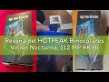 Reseña del HOTPEAK Binoculares Visión Nocturna, 112 MP 4K Binoculares Nocturnos con Zoom 12X & Recar