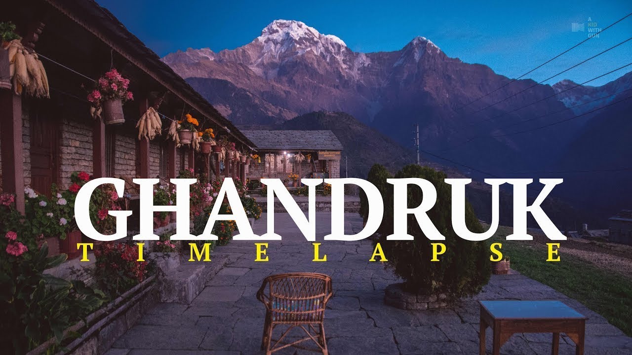 GHANDRUK VISIT - YouTube