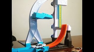 Hot Wheels Track Builder Stunt Kit Review Part 1 - The High Jump