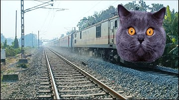 CAT Headed Aggressive Kulik Express Dangerous & Furious Moving Out At Railgate