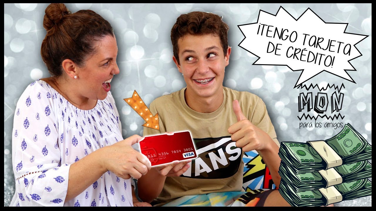 💵 Le REGALAMOS a MATEO su primera TARJETA DE CRÉDITO y HUGO se pone MALITO 🤒