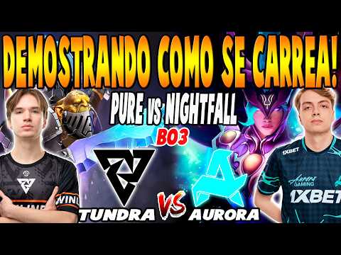 TUNDRA ESPORTS vs AURORA GAMING [BO3] - PURE vs NIGHTFALL - ESL ONE BIRMINGHAM 2026 DOTA 2